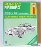 1970-81 Firebird Trans Am Haynes Shop Manual