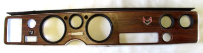 1980-81 Firebird, Esprit A/C Dash Bezel 