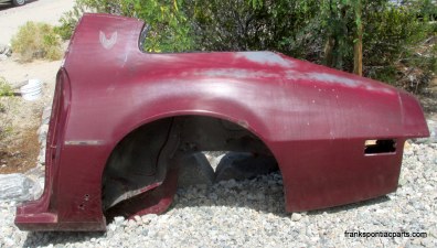 1976-81 Firebird, Trans Am LH Quarter Panel Assy 