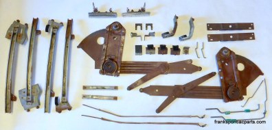 1970-74 Firebird, Trans Am Incomplete Door Gut Set 250