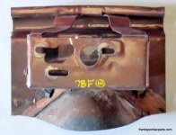 1974-78 Firebird, Trans Am Trunk Latch Mounting Plate Section  75