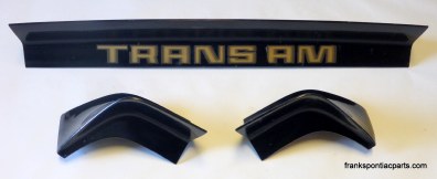 1979-81 Trans Am Rear Spoiler Set