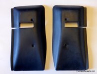 1975-81 Firebird, Trans Am Ht Black Seat Belt Retractor Covers  65