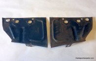 Pair 1980 Firebird Splash Shields 