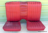 1978-81 Firebird, Trans Am Red Rear Seat